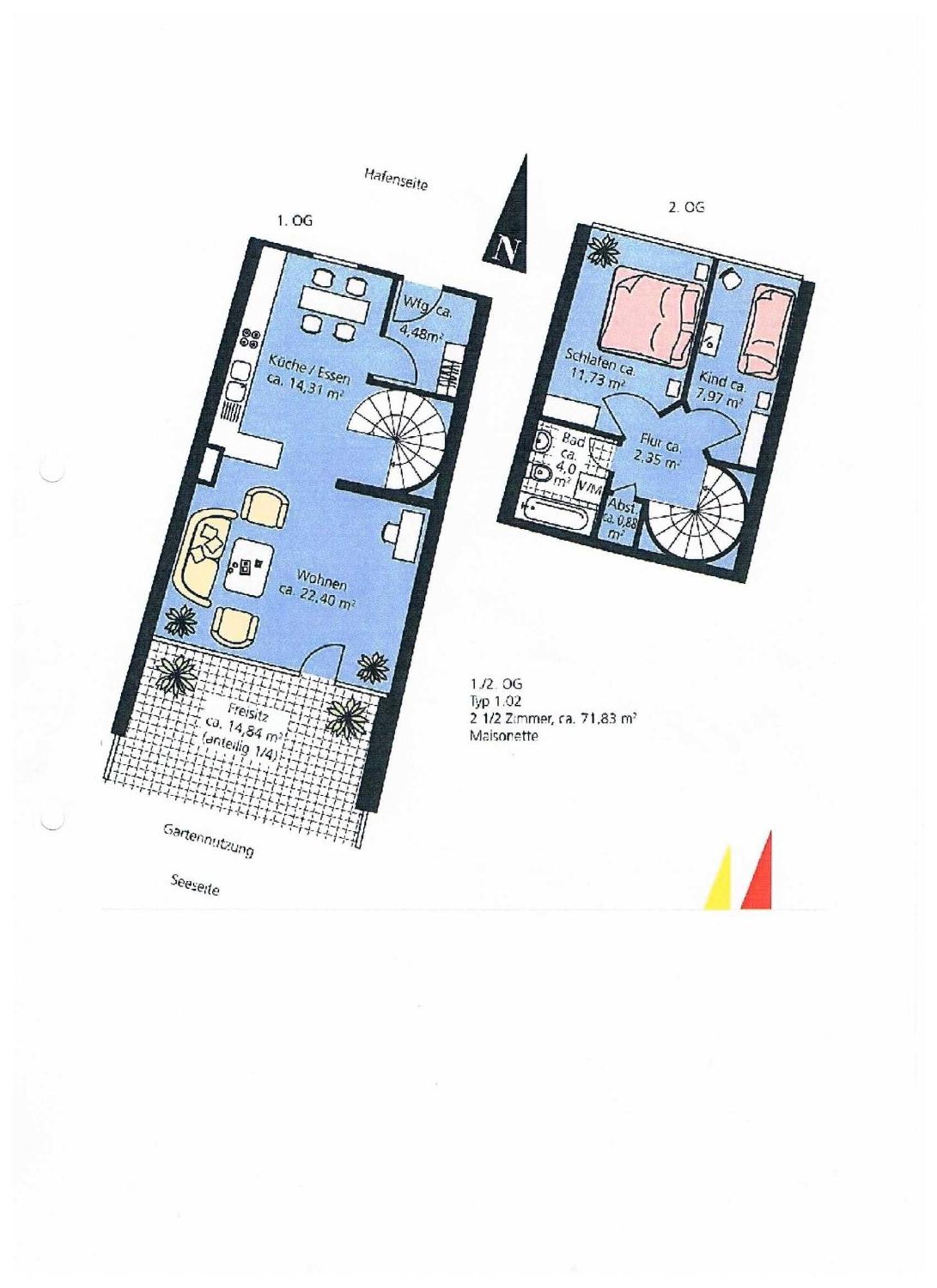096 Maisonette-Fewo Havenkante Mit Direktem Zugang Zum Suedstrand Wilhelmshaven Dış mekan fotoğraf