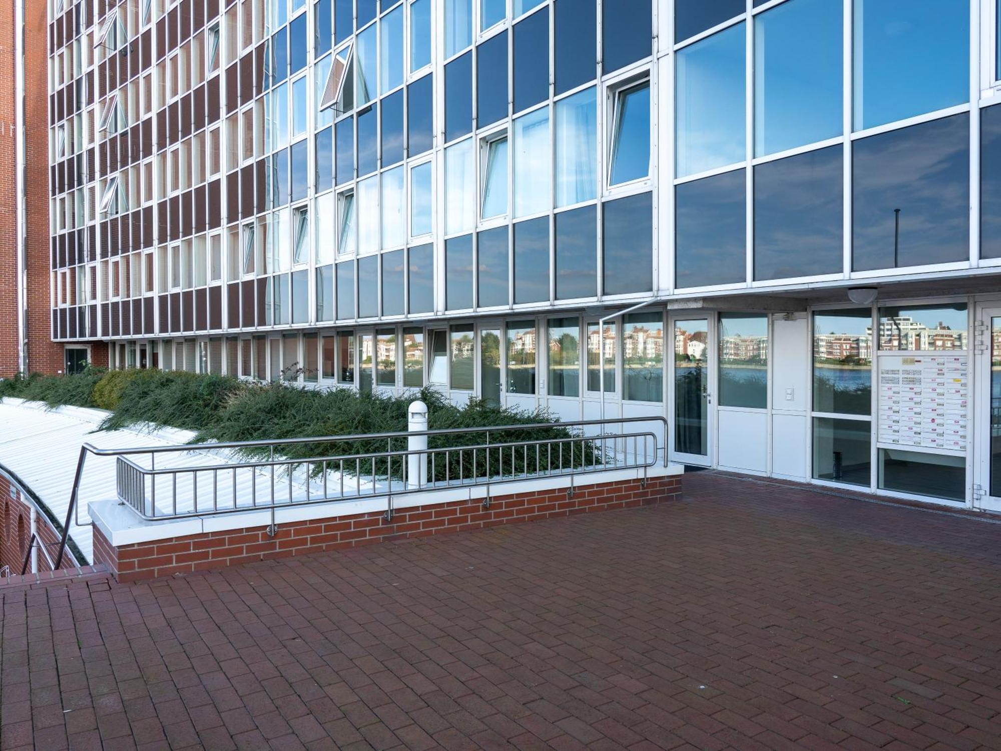 096 Maisonette-Fewo Havenkante Mit Direktem Zugang Zum Suedstrand Wilhelmshaven Dış mekan fotoğraf