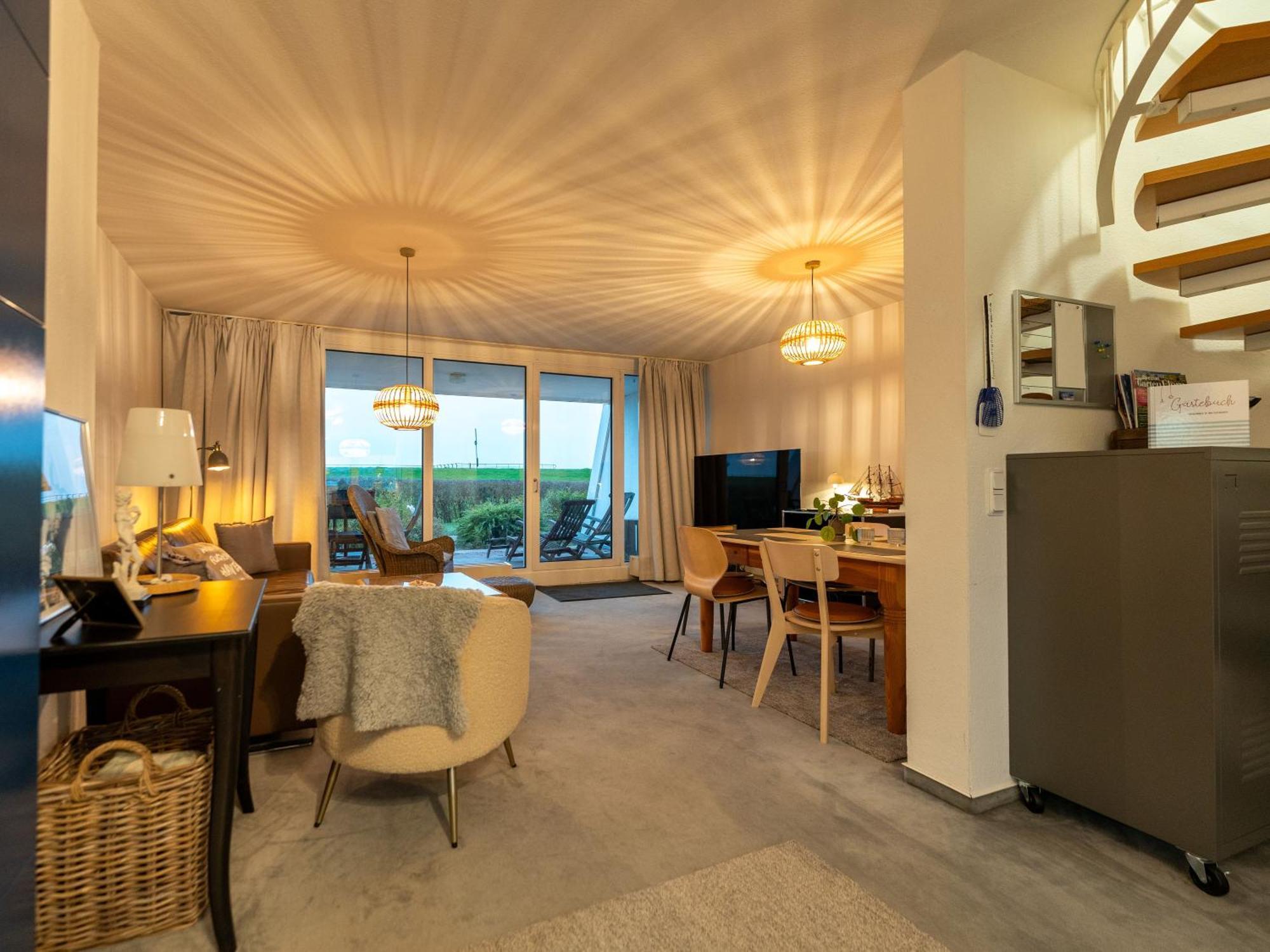 096 Maisonette-Fewo Havenkante Mit Direktem Zugang Zum Suedstrand Wilhelmshaven Dış mekan fotoğraf